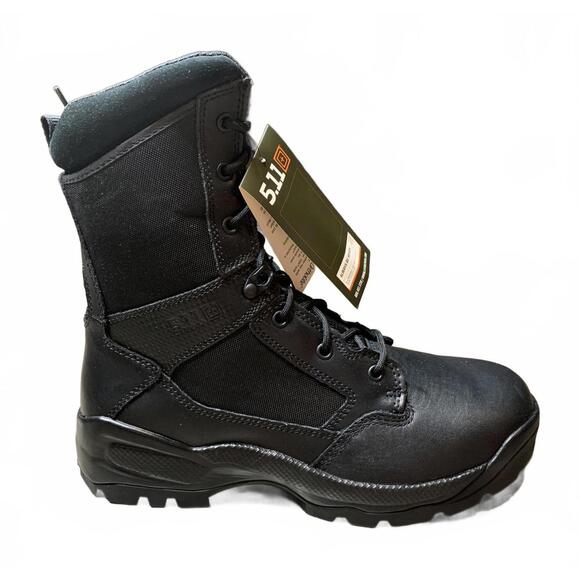BRAND NEW w/ BOX 5.11 Tactical Mens ATAC 2.0 8 Inch Black Combat Boots (Size 11) - Picture 1 of 15